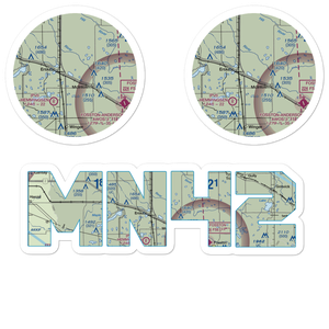 Oak Lake Air Strip (MN42) VFR Sectional Sticker Pack