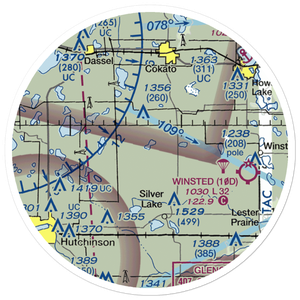 Timmers Landing Field (MN41) VFR Sectional Sticker (20 mile)