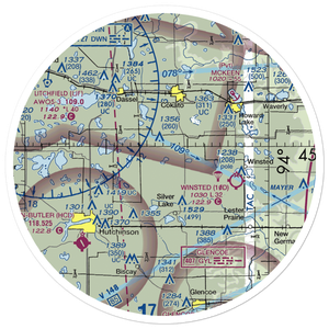 Timmers Landing Field (MN41) VFR Sectional Sticker (30 mile)