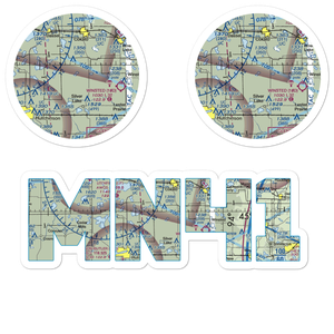 Timmers Landing Field (MN41) VFR Sectional Sticker Pack