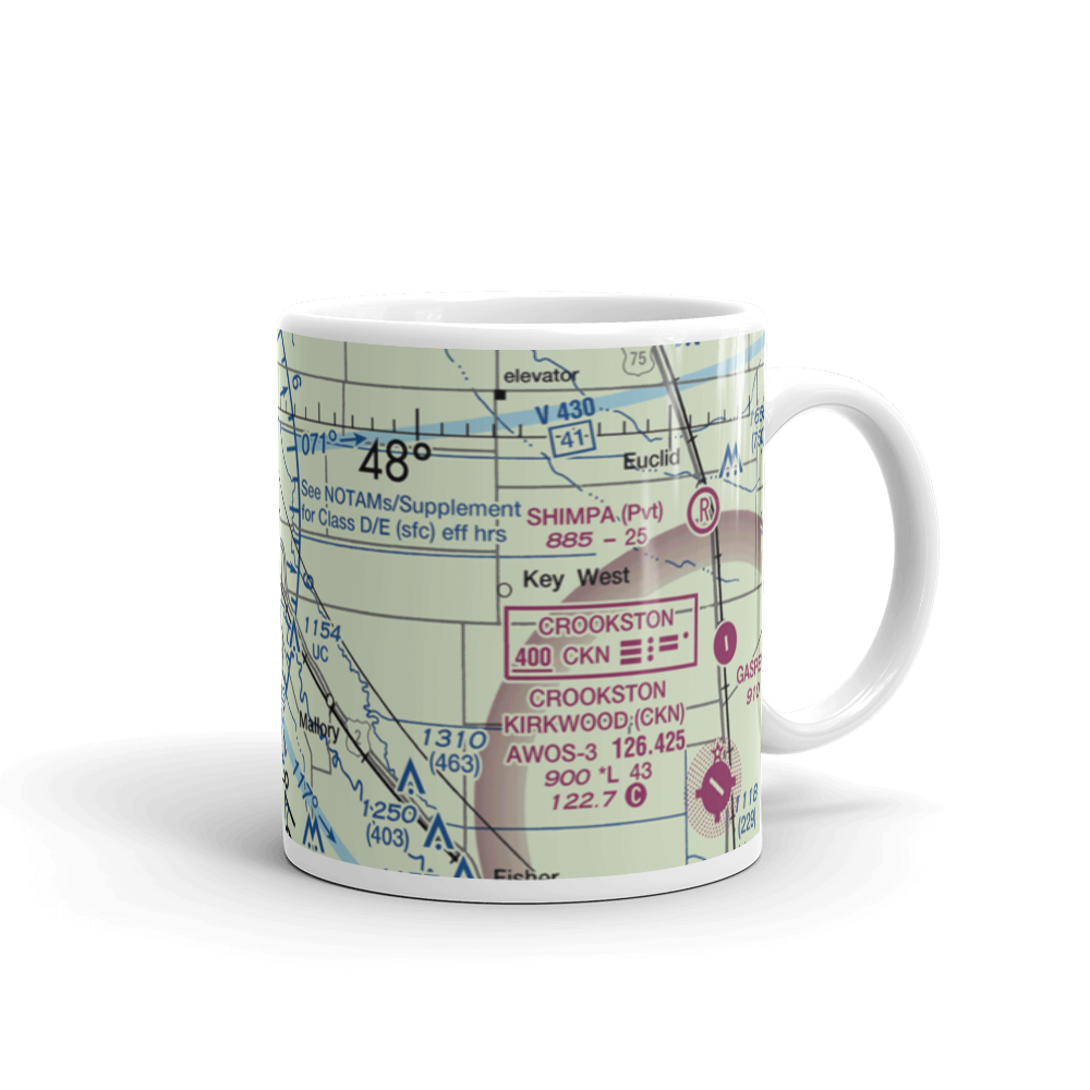 Spud Field (MN38) VFR Sectional  Mug 