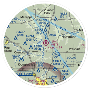 Nietz Airstrip (MN32) VFR Sectional Sticker (20 mile)
