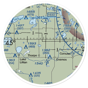 Lux Strip (MN28) VFR Sectional Sticker (20 mile)