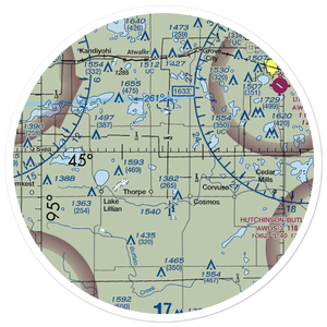 Lux Strip (MN28) VFR Sectional Sticker (30 mile)