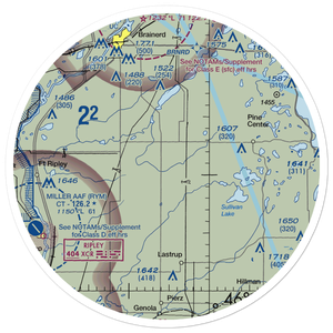 Barrett Airport (MN18) VFR Sectional Sticker (30 mile)