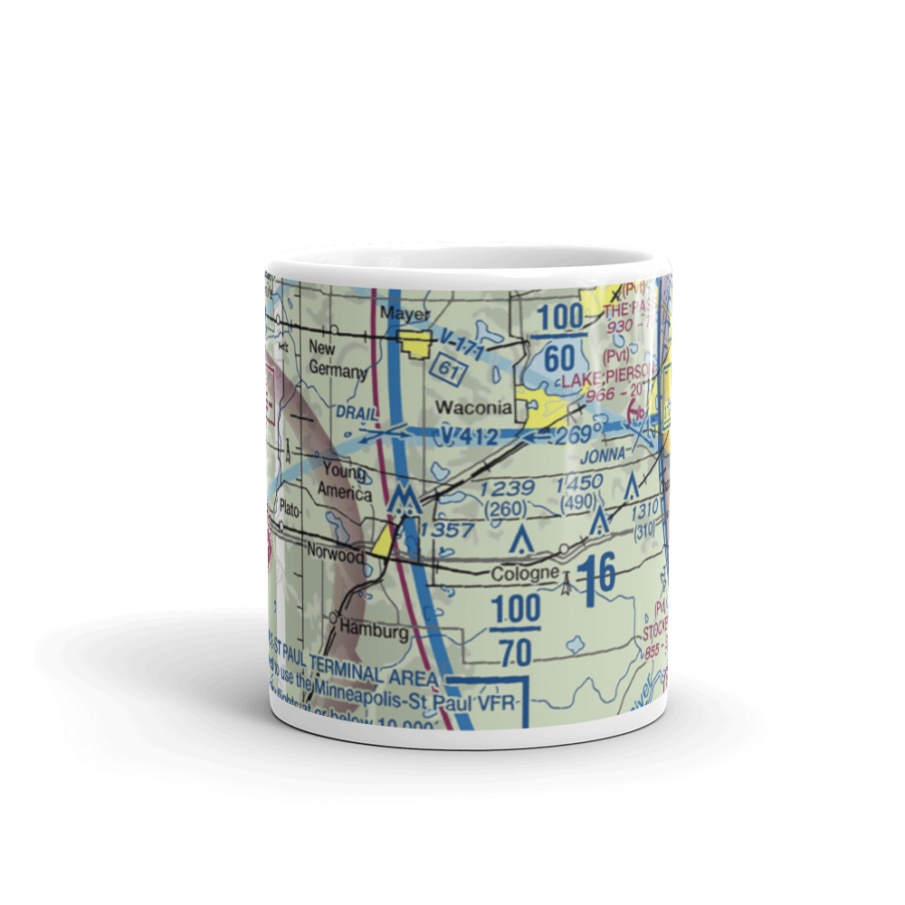Empire Farm Strip (MN15) VFR Sectional  Mug 