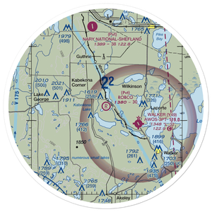 Robco Airport (MN12) VFR Sectional Sticker (30 mile)