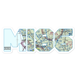 Midget Airport (MI86) VFR Sectional Sticker