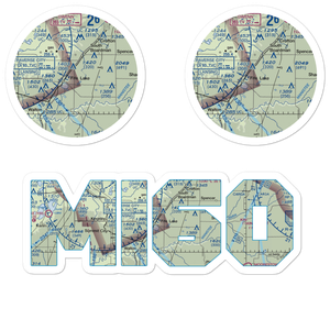 Tannehill Airfield (MI60) VFR Sectional Sticker Pack