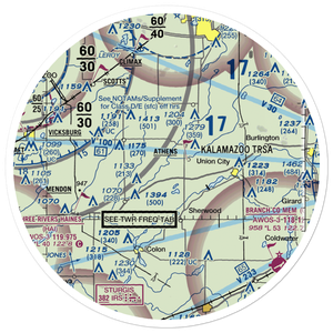 Boulder Canyon Airport (MI56) VFR Sectional Sticker (30 mile)