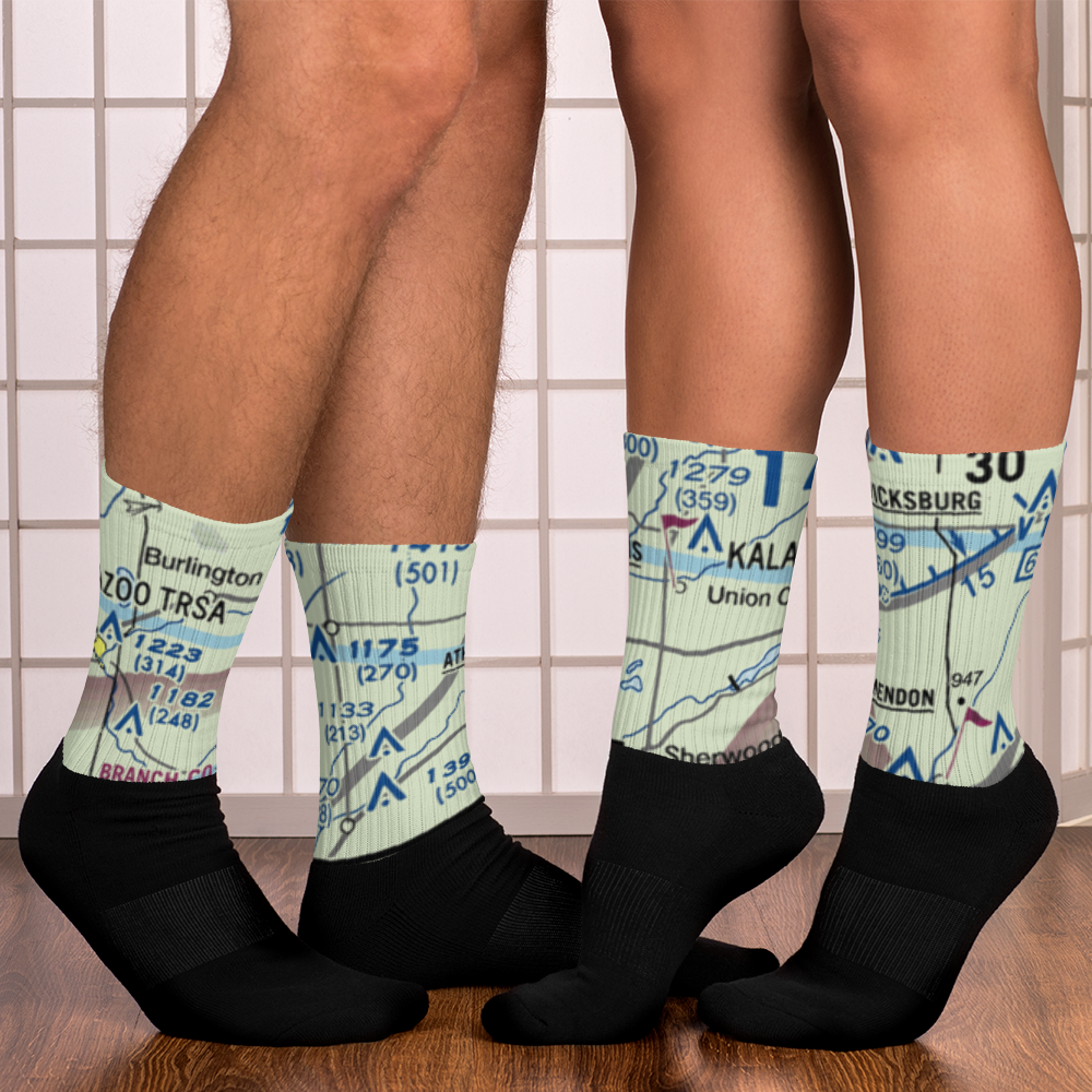 Boulder Canyon Airport (MI56) VFR Sectional Socks 