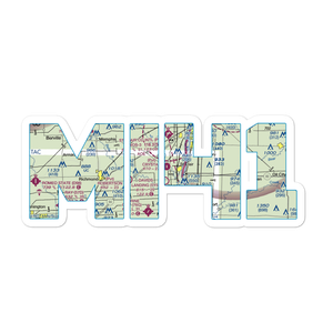 Crystal Airport (MI41) VFR Sectional Sticker
