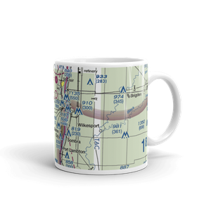 Wenning Landing Area Airport (MI37) VFR Sectional  Mug