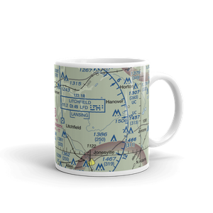 Claucherty Airport (MI35) VFR Sectional  Mug