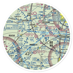 Cornish Field (MI31) VFR Sectional Sticker (30 mile)