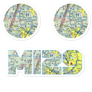 Gooding Airport (MI29) VFR Sectional Sticker Pack