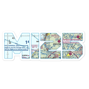 Myers Airport (MI25) VFR Sectional Sticker