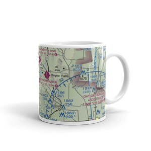 Deer Lake Airpark (MI24) VFR Sectional  Mug