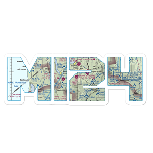 Deer Lake Airpark (MI24) VFR Sectional Sticker