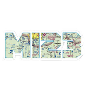 Mckimmy Field (MI23) VFR Sectional Sticker