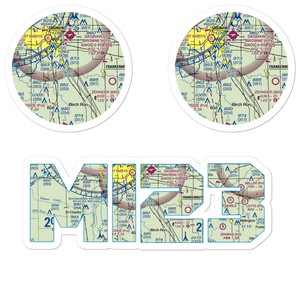 Mckimmy Field (MI23) VFR Sectional Sticker Pack