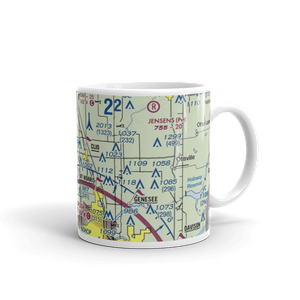 Crompton's Private Strip (MI05) VFR Sectional  Mug