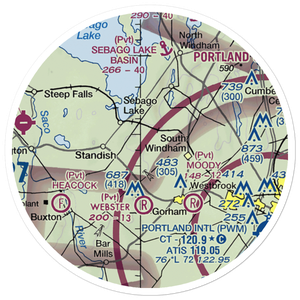 Clark Field (ME96) VFR Sectional Sticker (20 mile)