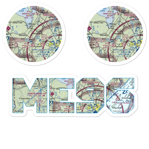 Clark Field (ME96) VFR Sectional Sticker Pack