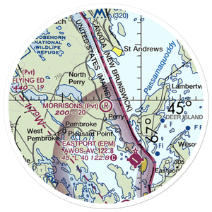 Morrison's Airport (ME88) VFR Sectional Sticker (20 mile)