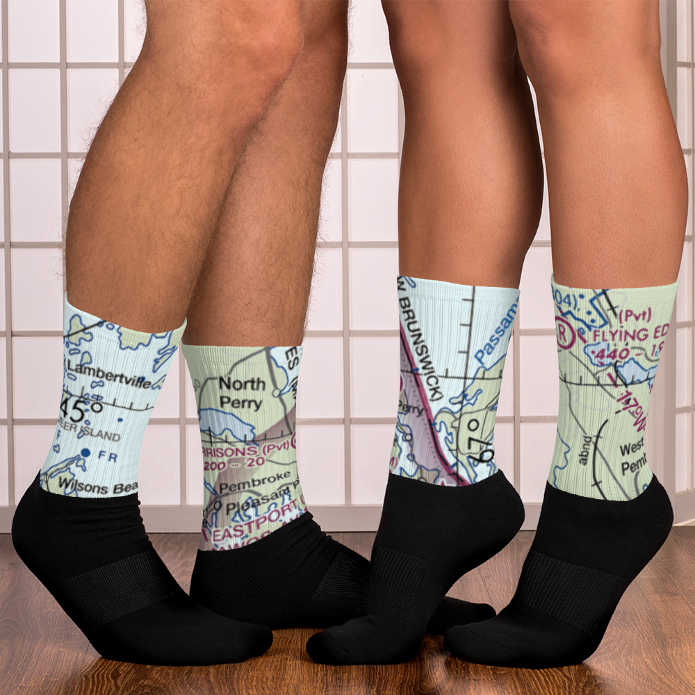 Morrison's Airport (ME88) VFR Sectional Socks 