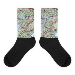 Dry Pond Seaplane Base (ME80) VFR Sectional Socks