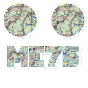 Margerison Airport (ME75) VFR Sectional Sticker Pack