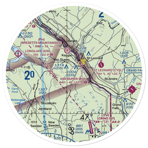 Morrill Airpark (ME67) VFR Sectional Sticker (30 mile)