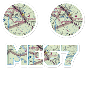 Morrill Airpark (ME67) VFR Sectional Sticker Pack