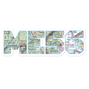 Kimberly Airport (ME56) VFR Sectional Sticker