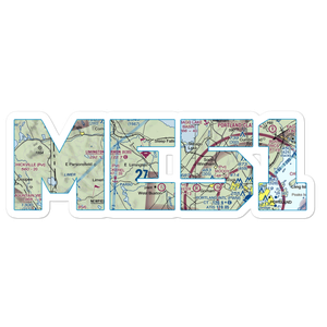 Douglass Seaplane Base (ME51) VFR Sectional Sticker