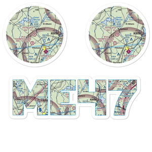 Payne Field (ME47) VFR Sectional Sticker Pack