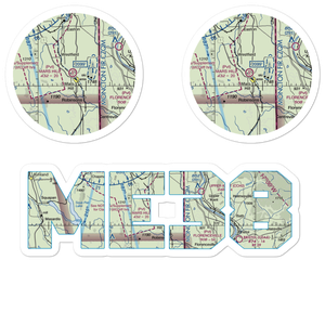 Mars Hill Airport (ME38) VFR Sectional Sticker Pack