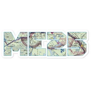 Sunrise Farms Airport (ME25) VFR Sectional Sticker