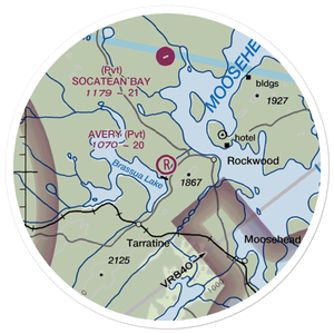 Avery Field (ME22) VFR Sectional Sticker (20 mile)