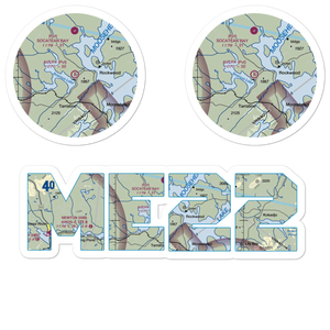Avery Field (ME22) VFR Sectional Sticker Pack