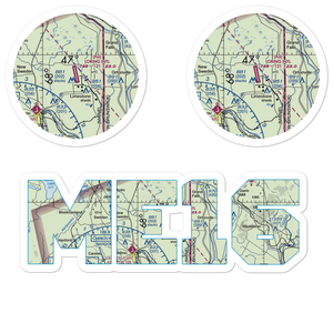 Loring International Airport (ME16) VFR Sectional Sticker Pack