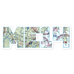 Bald Mountain Airport (ME14) VFR Sectional Sticker