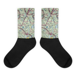 Brettuns Pond Seaplane Base (ME12) VFR Sectional Socks