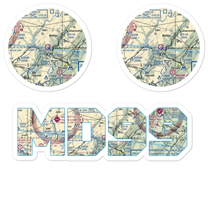Moran Field (MD99) VFR Sectional Sticker Pack