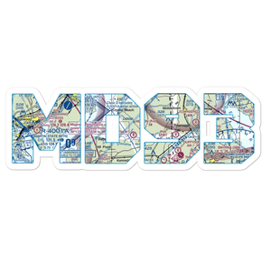 Hexton Farms Airport (MD93) VFR Sectional Sticker