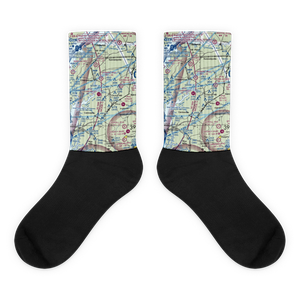 Saxon Farms Airport (MD91) VFR Sectional Socks