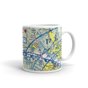 Woodbine Airport (MD78) VFR Sectional  Mug