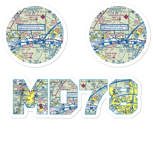 Woodbine Airport (MD78) VFR Sectional Sticker Pack