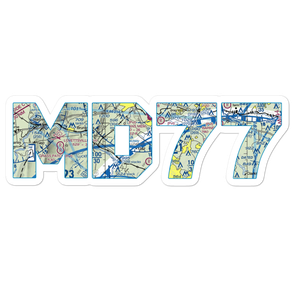 Flying M Farms Airport (MD77) VFR Sectional Sticker